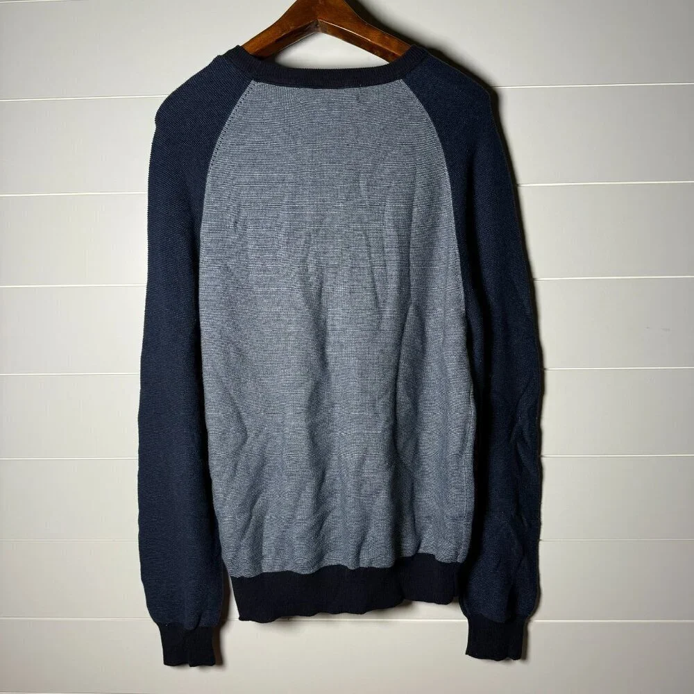 Gable & Grant Crewneck Sweater Navy Sz XL
